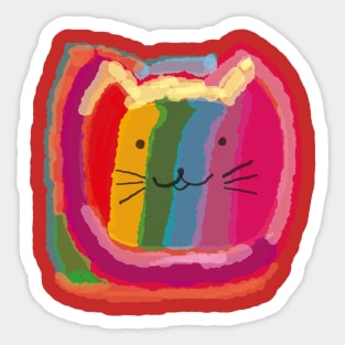 Cat Miaw Lovers Sticker